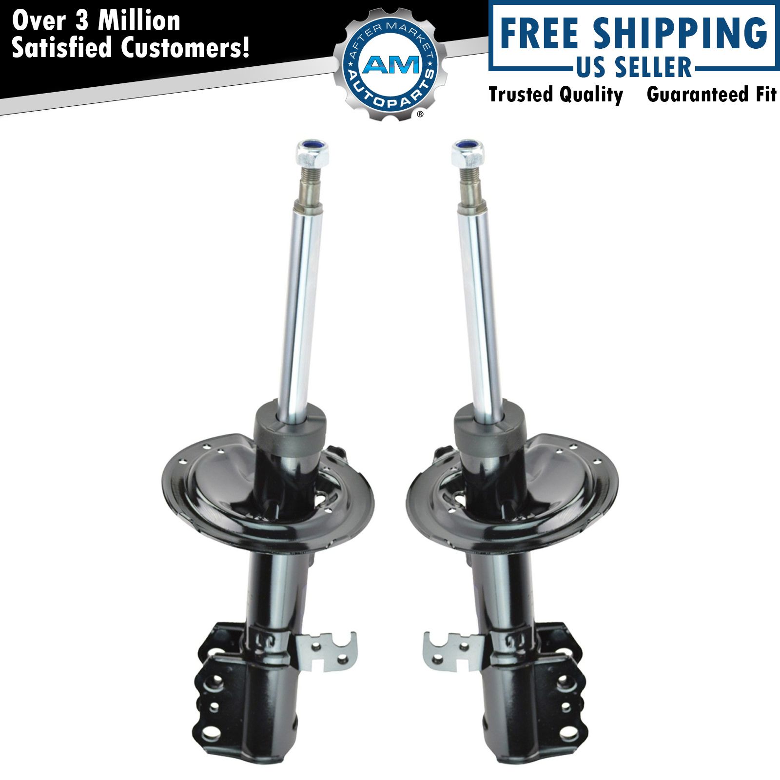 Front Shock Struts Left & Right Pair Set NEW for 00-05 Toyota Celica