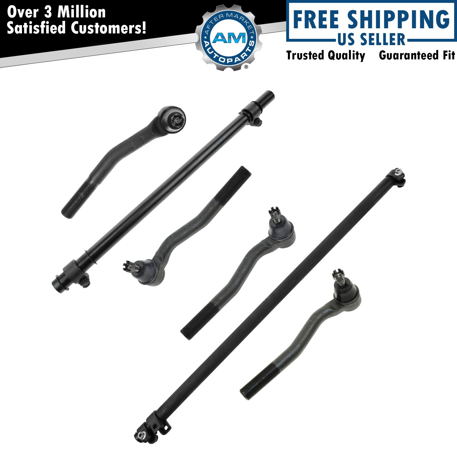 Tie Rod Set For 1999-2004 Jeep Grand Cherokee