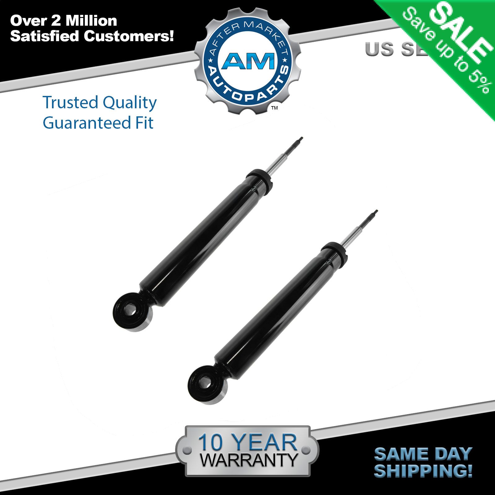 Shock Absorbers Front Pair Set for Mercedes MB ML320 ML350 ML430 ML500 ...