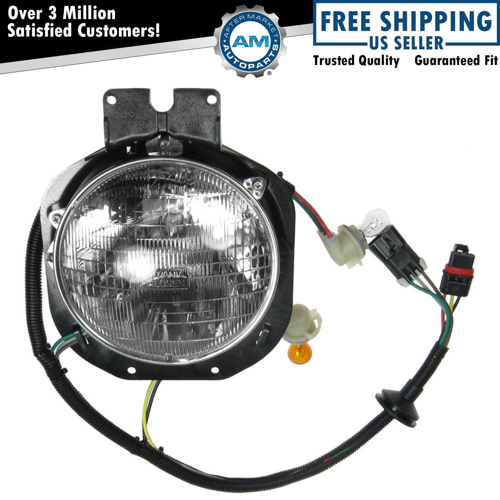 Outer Outside Headlight Headlamp Left LH Driver Side for Freightliner