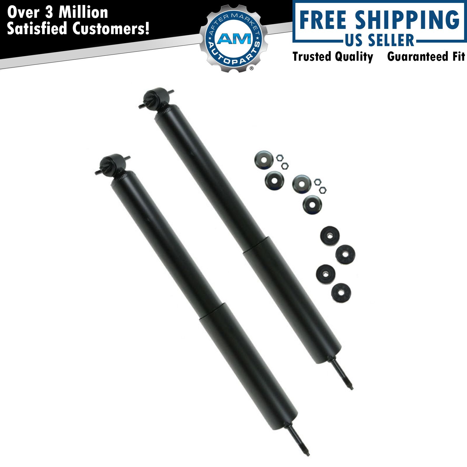 Front Shock Absorber Pair Set for Cherokee Comanche Grand Cherokee Wagoneer