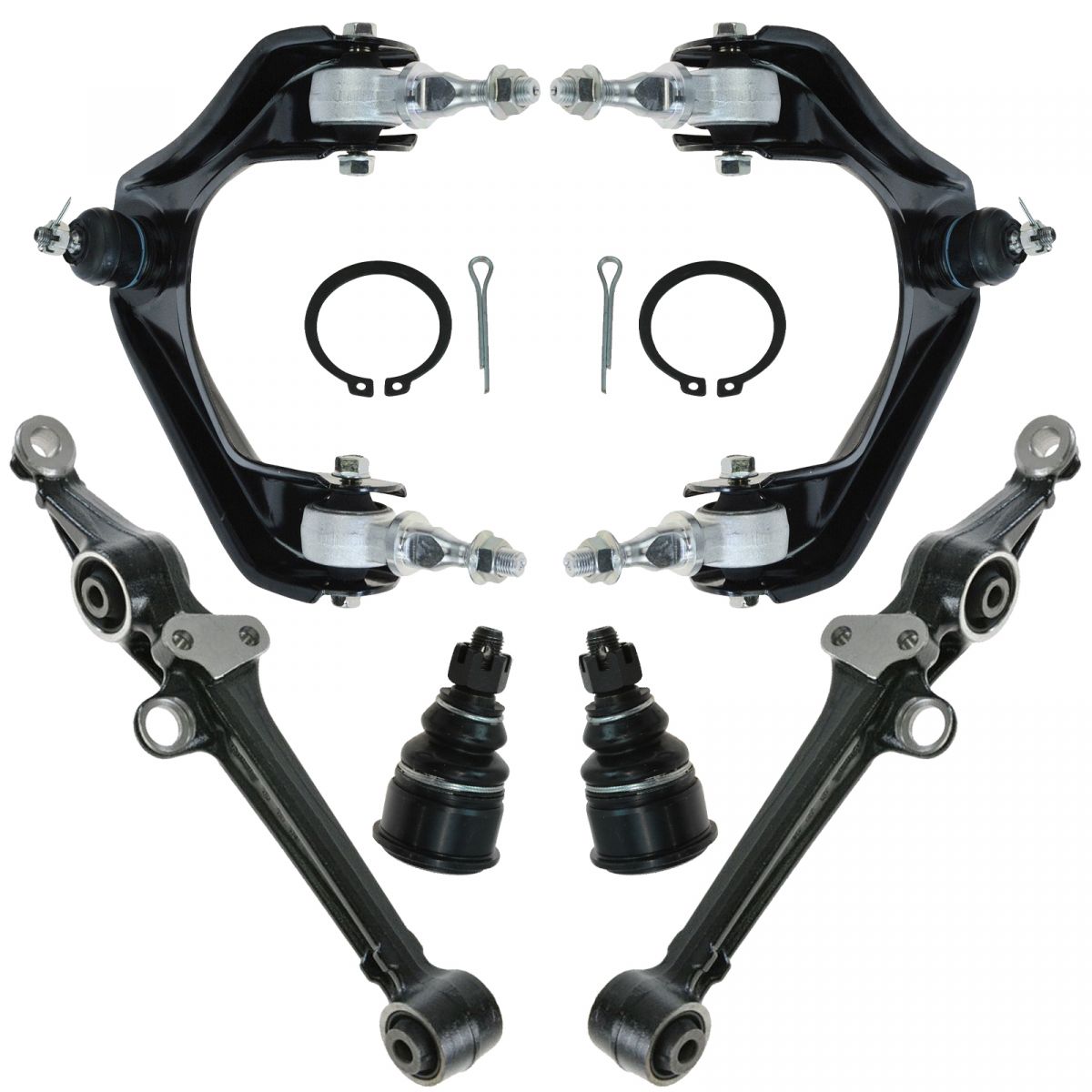 Front Upper & Lower Control Arms with Ball Joints for Honda Acura New