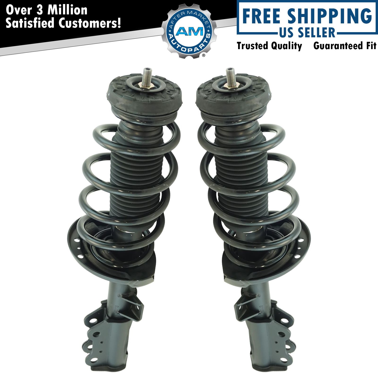 Loaded Quick Complete Strut Spring Mount Assembly Front Pair for SRX New