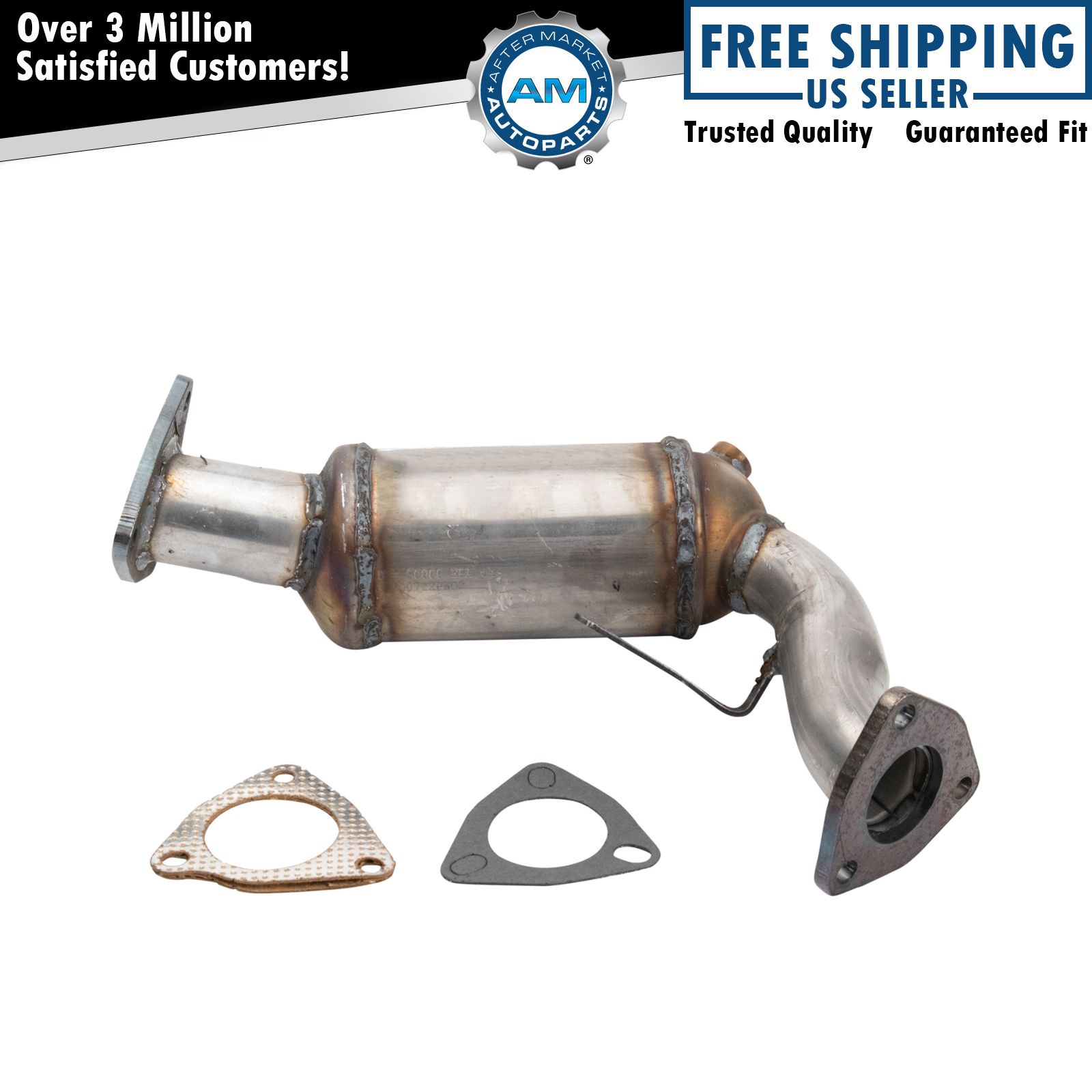 Front Right Catalytic Converter Fits 2009 -2017 Audi