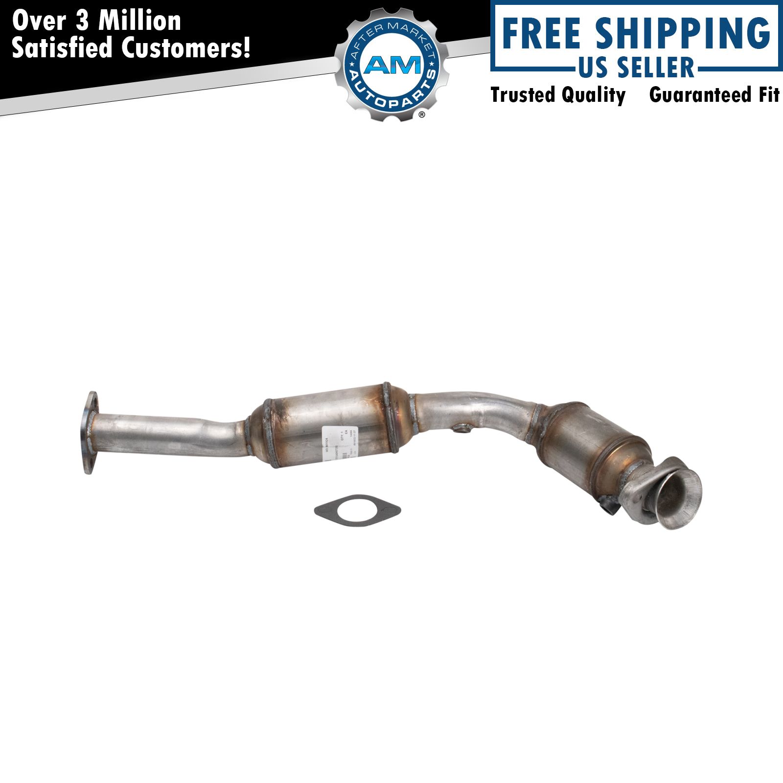 Left Catalytic Converter Fits 95-02 Ford Lincoln 96-02 Mercury