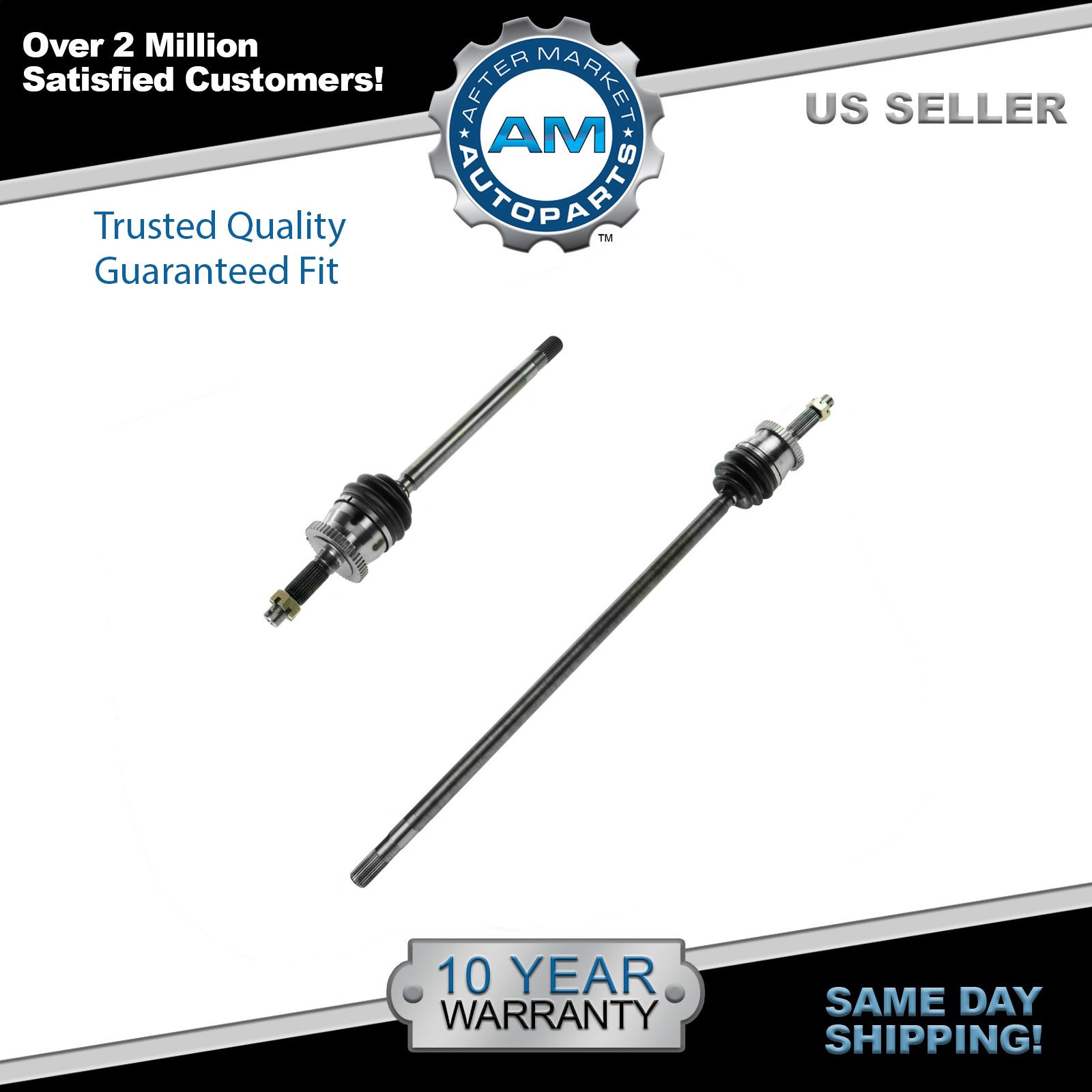 Brand New Front CV Axle Shaft Assembly For Grand Cherokee 99-04 Pair Set