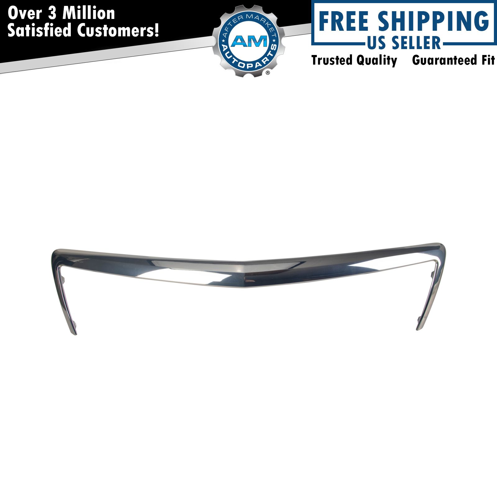Front Upper Grille Trim Molding Fits 2013-2014 Cadillac ATS
