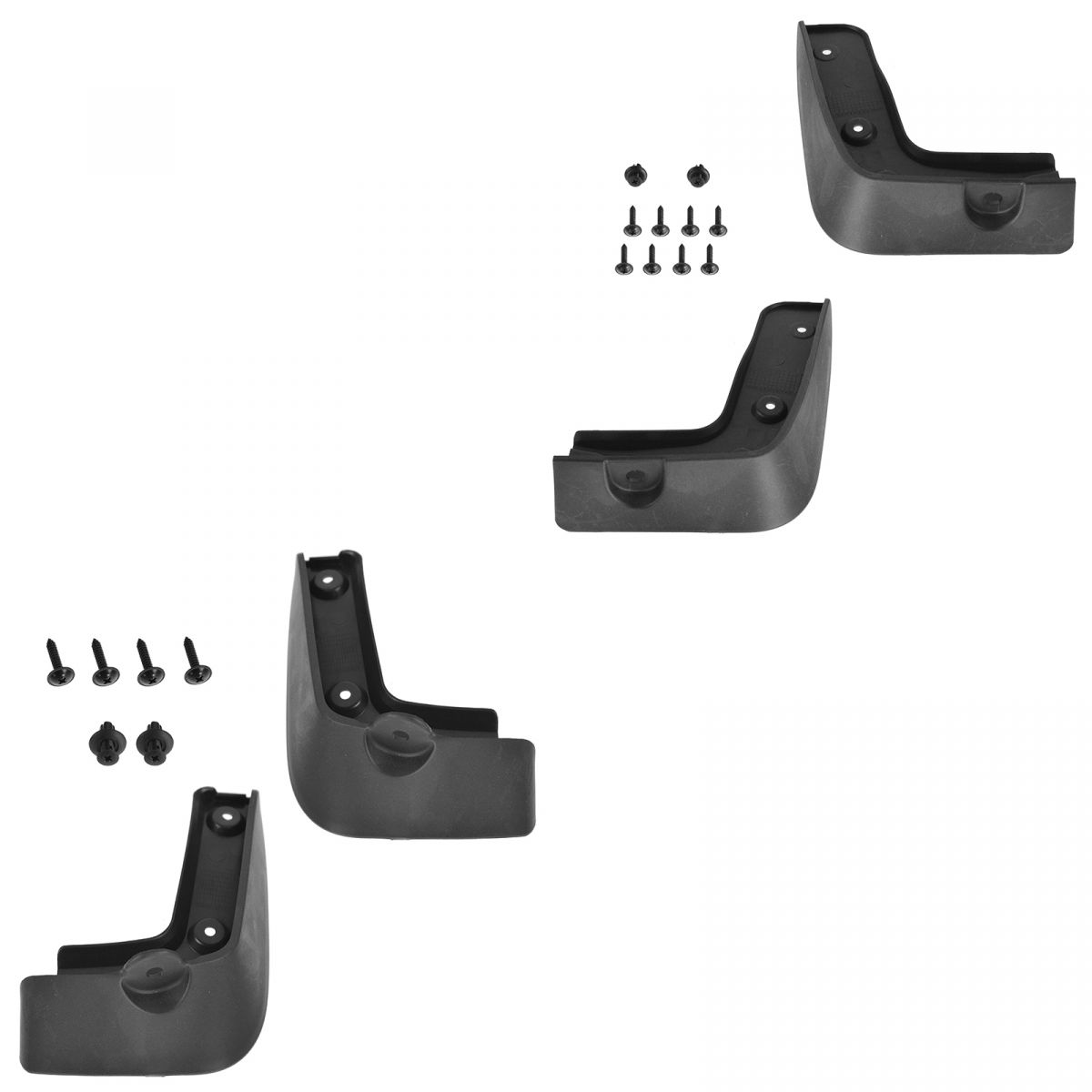 OEM Splash Guard Mud Flap Kit Set of 4 Front Rear LH RH for Hyundai