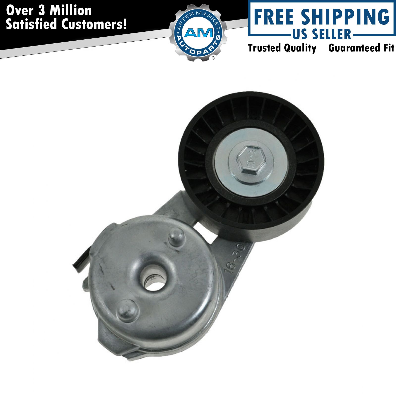 Serpentine Belt Tensioner with Pulley for Jeep Grand Cherokee Wrangler