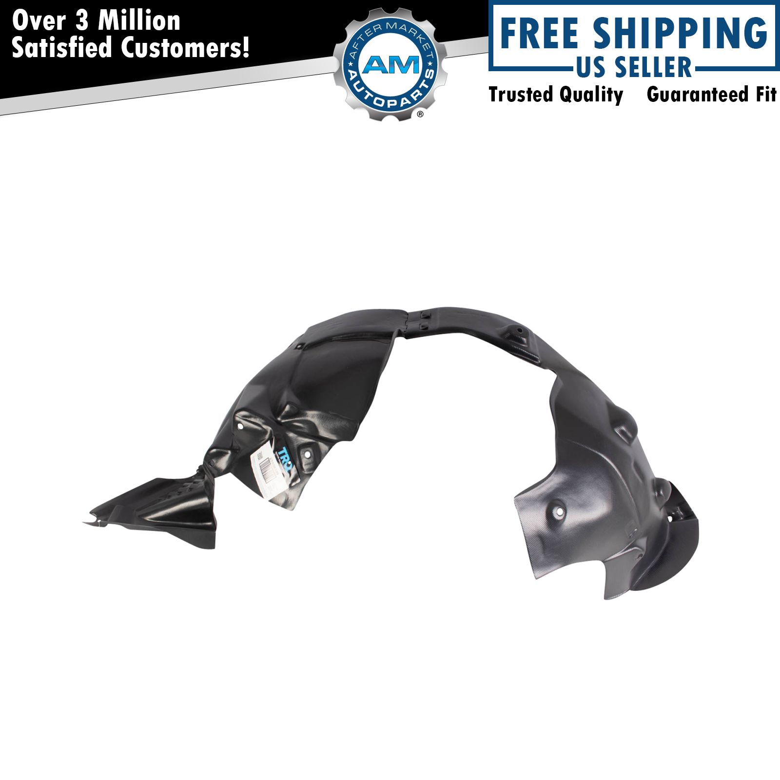 Front Right Inner Fender Liner Black For 2012-2016 Chevrolet Sonic GM1249236