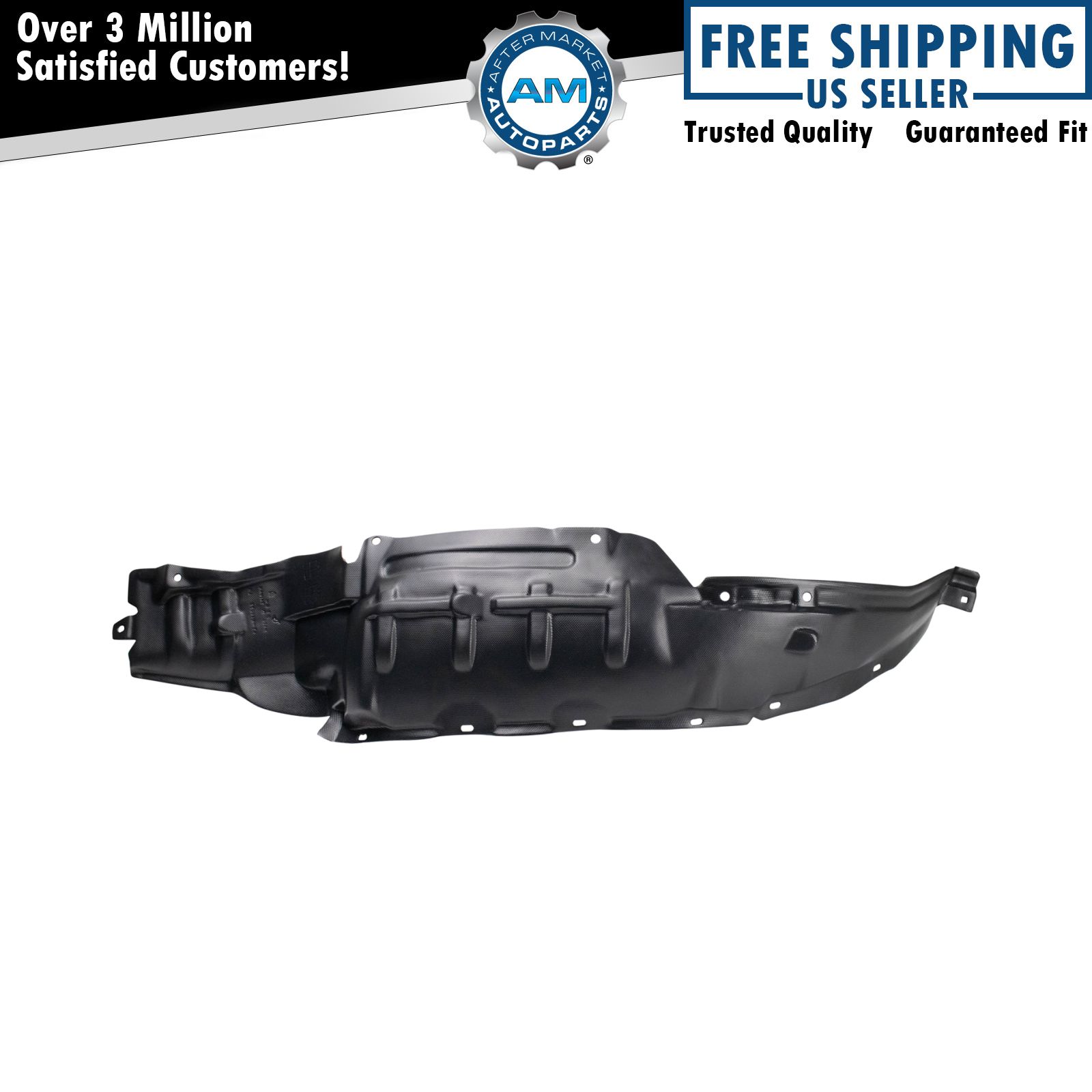 Front Left Inner Fender Liner Black For 2000-2004 Nissan Xterra NI1248105