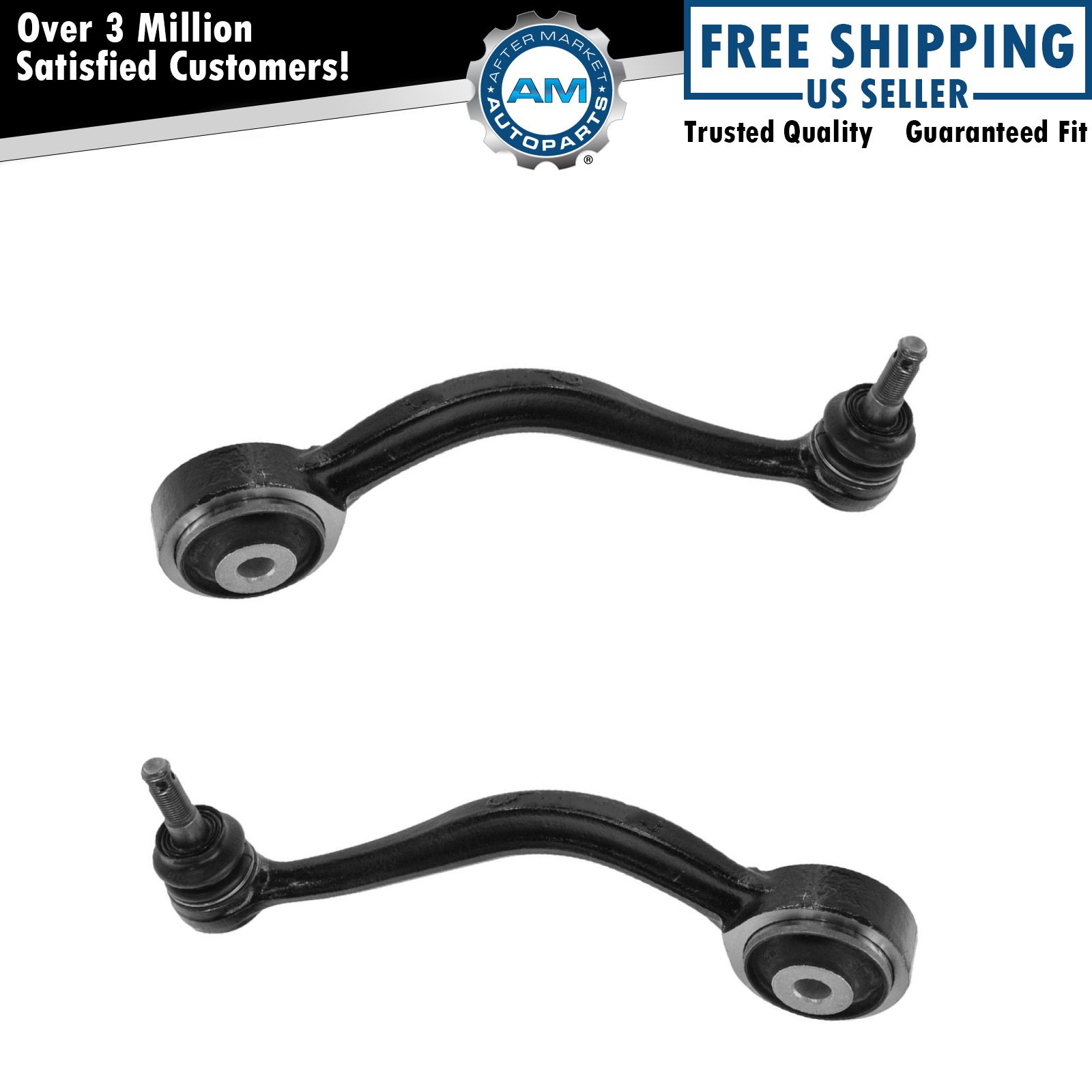 Front Suspension Upper Forward Control Arm Ball Joint LH RH Pair 2pc Set New