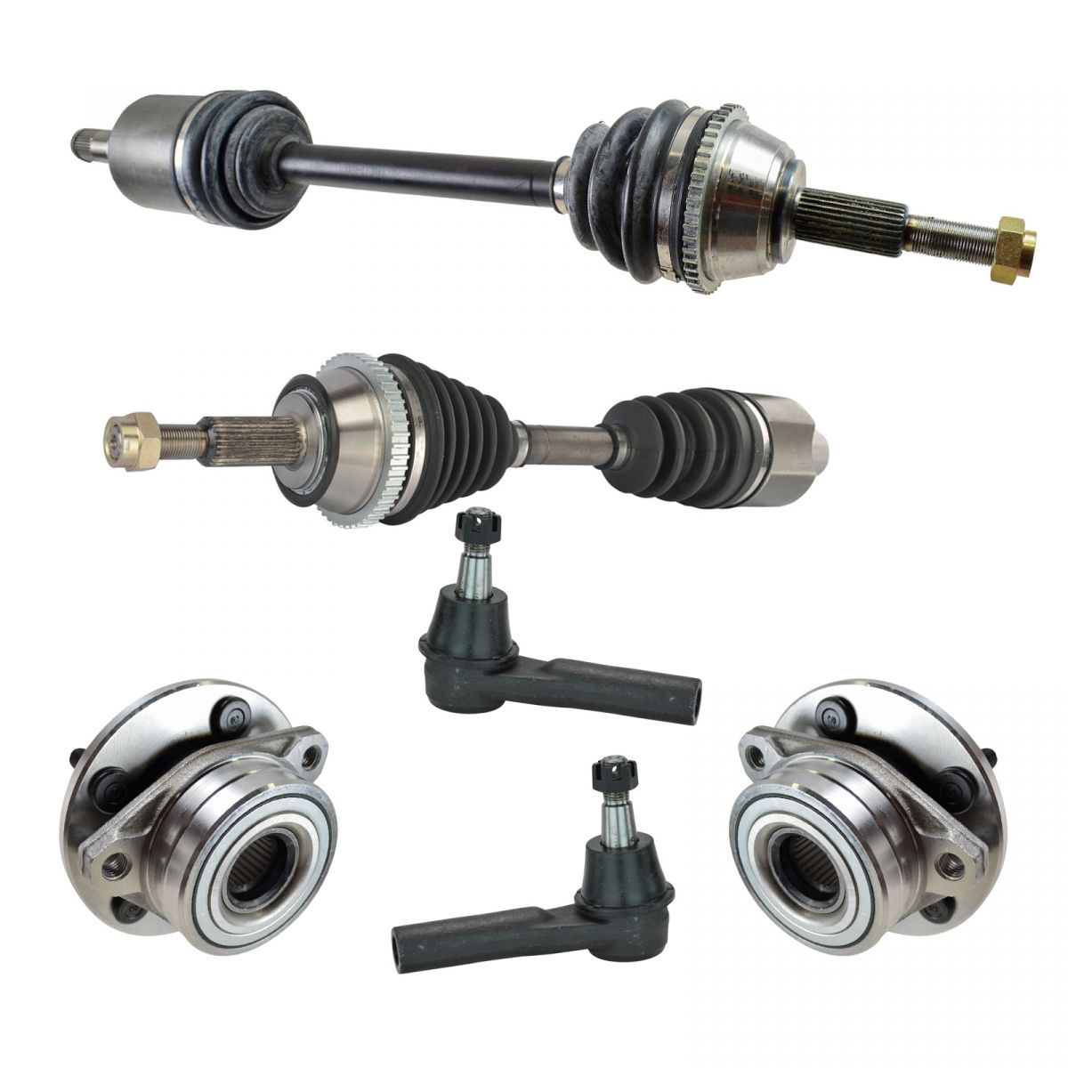 Car & Truck Transmission CV & Parts 2 CV Axle Shafts for FORD FOCUS