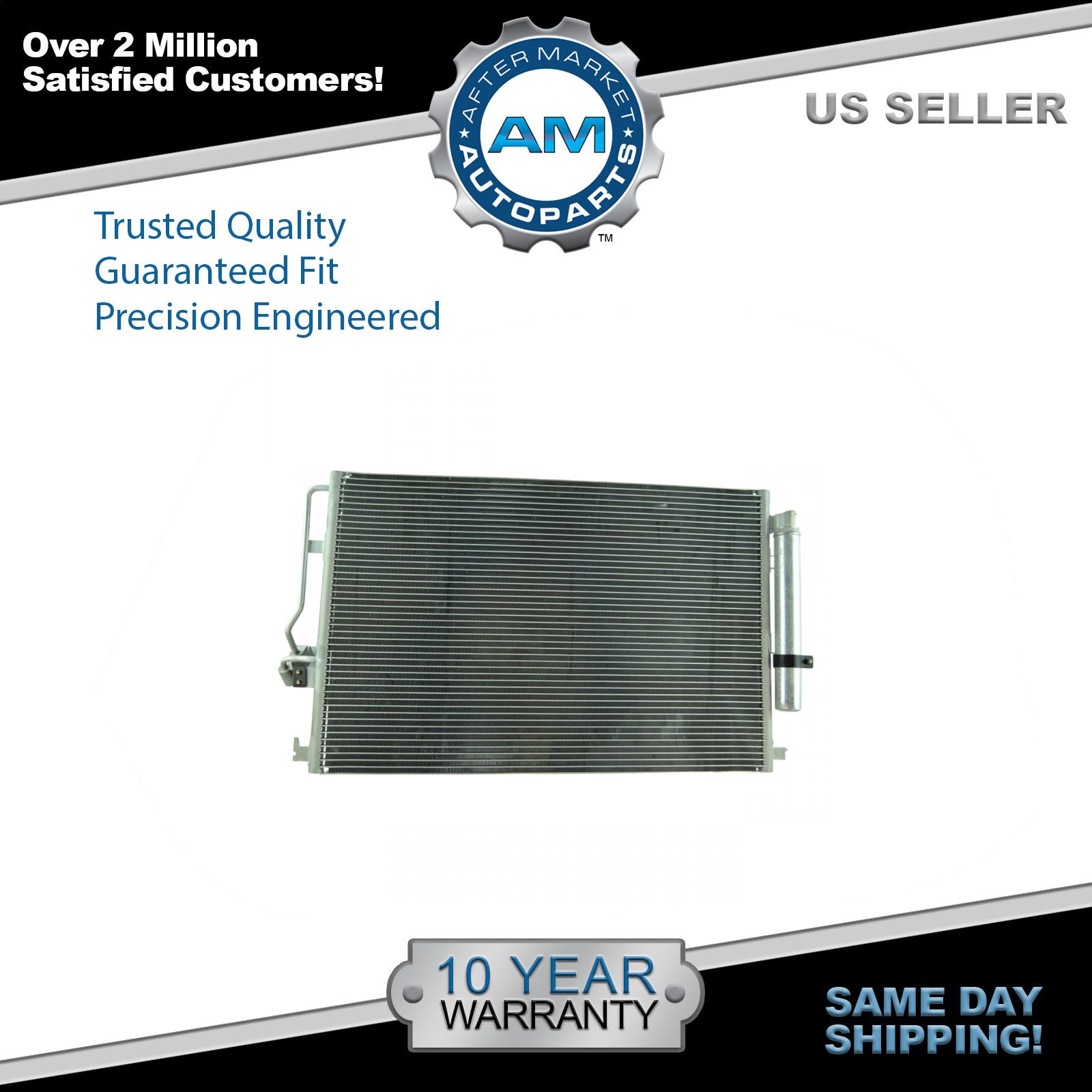 AC Condenser A//C Air Conditioning with Receiver Dryer for Sprinter Truck Van New