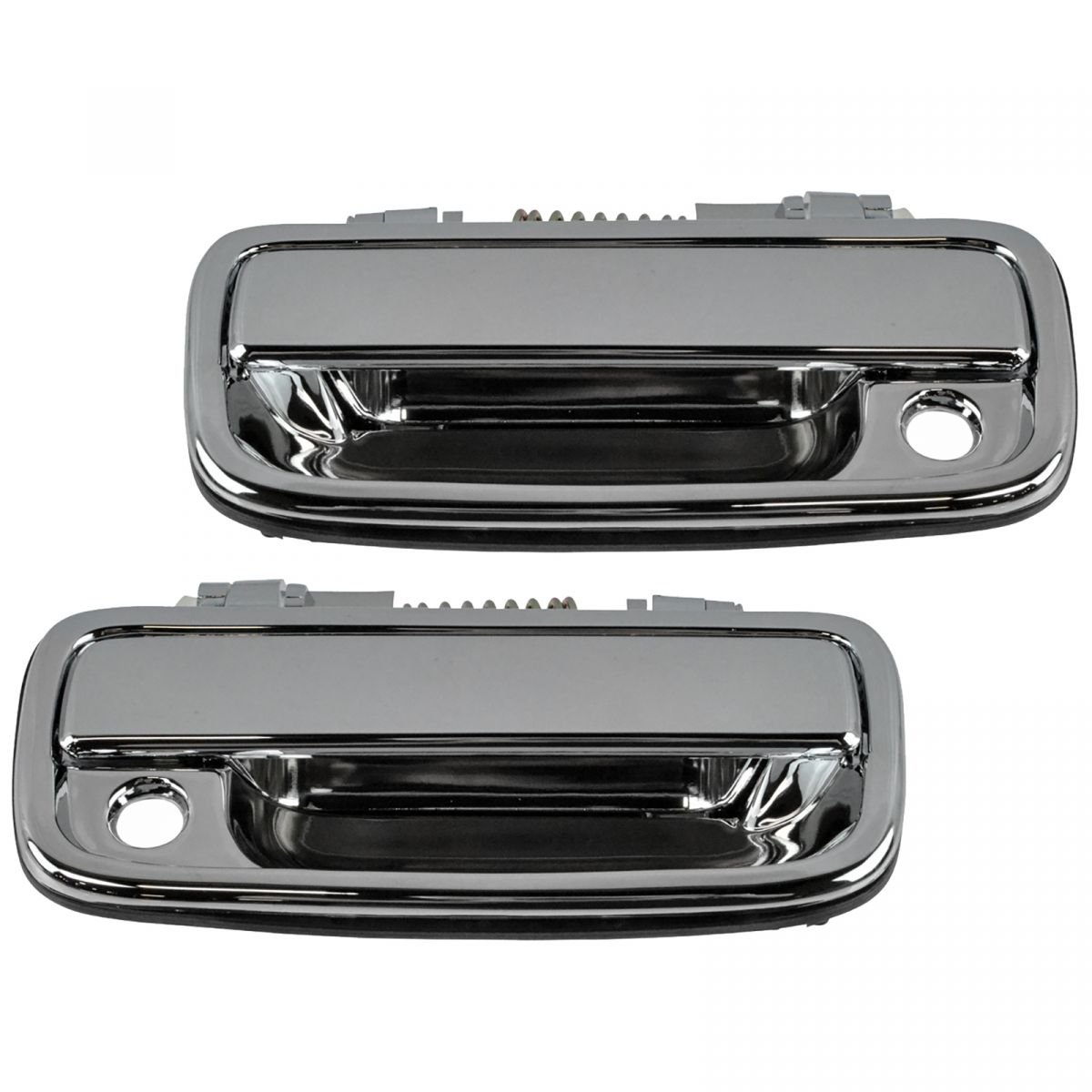 Exterior Door Handles Front Driver & Passenger Side Pair Chrome for ...