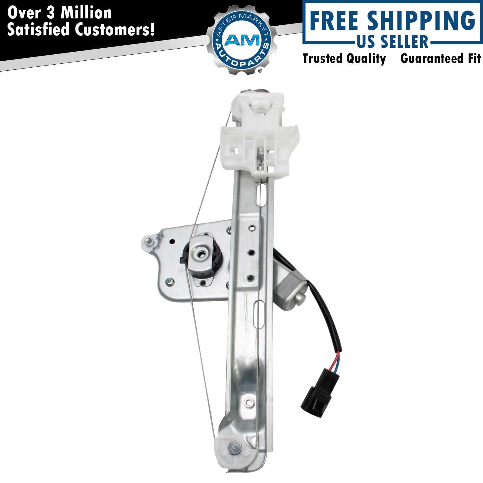 Rear Left Window Regulator & Motor For 2005-2008 Chevrolet Malibu