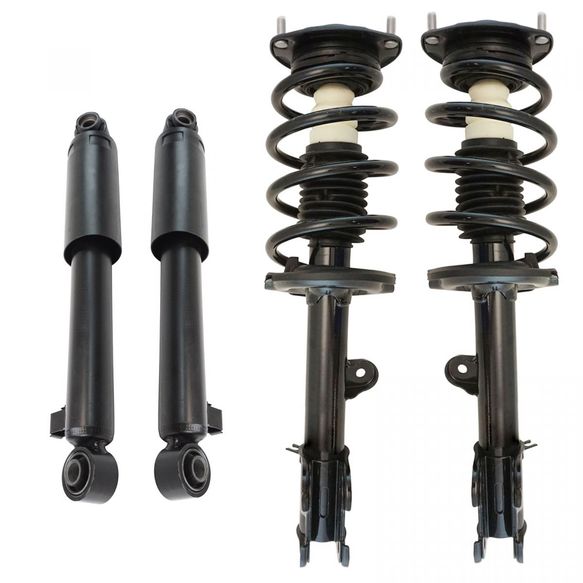 Front Rear Complete Loaded Strut Assembly Shock Absorber Kit Set Pc