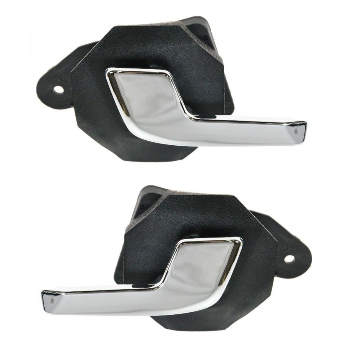 Details About Front Chrome Interior Inside Inner Door Handle Pair Set For 00 07 Ford Taurus