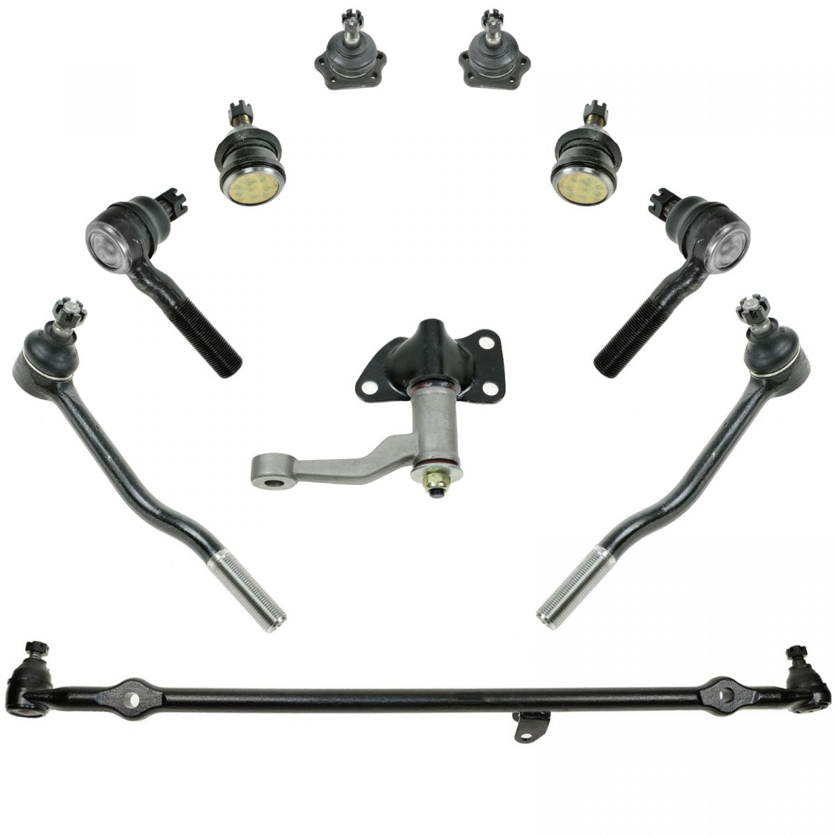 10 Piece Front Suspension Kit for 8697 Nissan D21 Hardbody 2WD NEW eBay