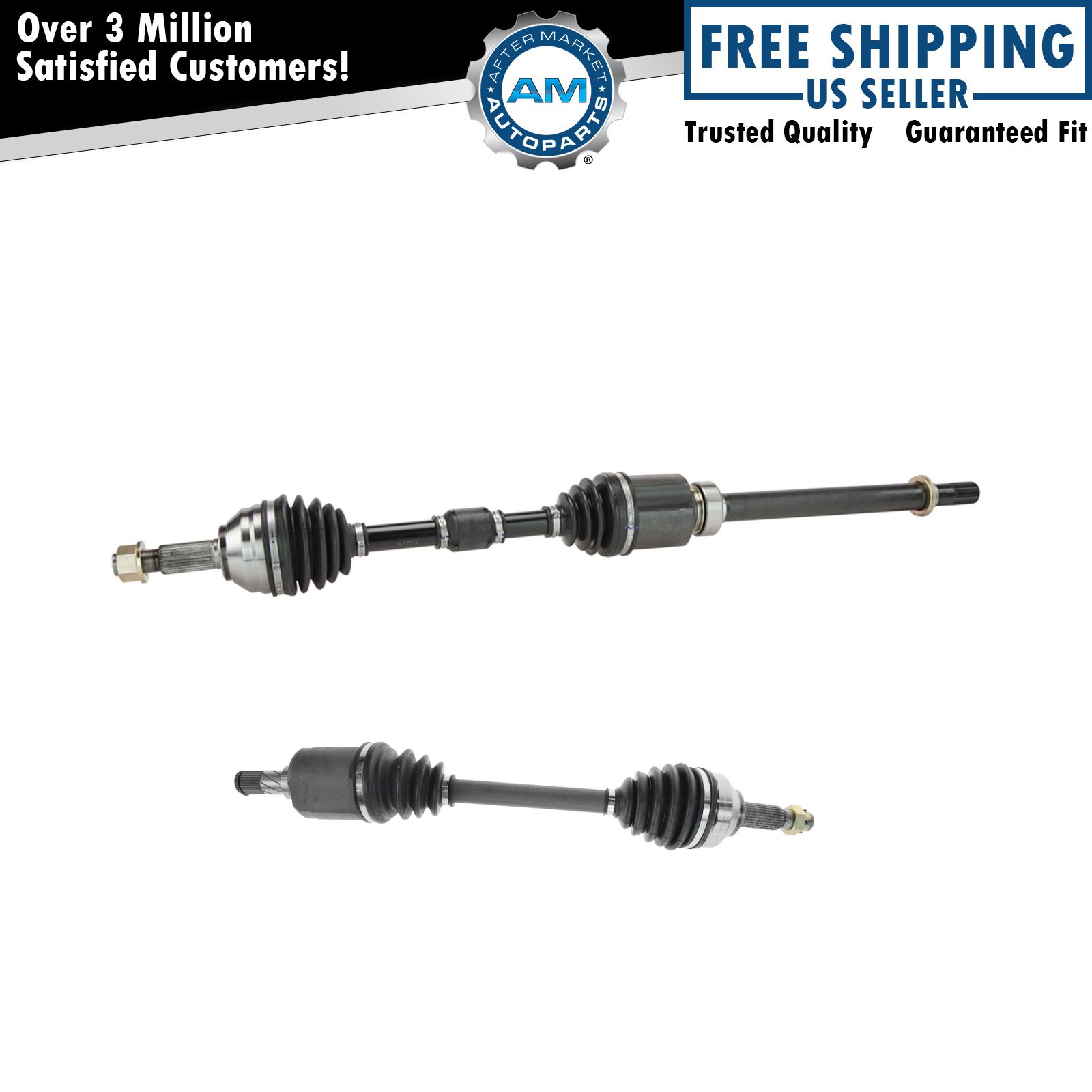 CV Axle Shaft Assembly Front Outer Pair Set of 2 for Altima Sentra