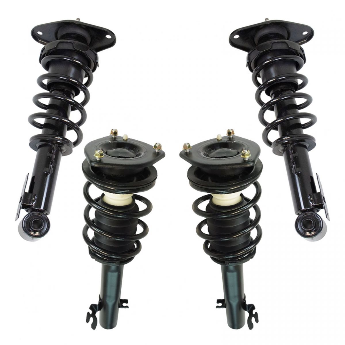 Complete Loaded Shock Strut Spring Assembly Front Rear Kit 4pc for Mini