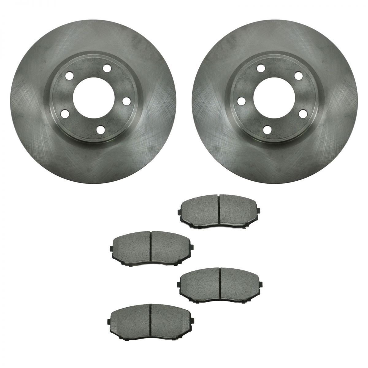 Brake pads and rotors for ford edge #4