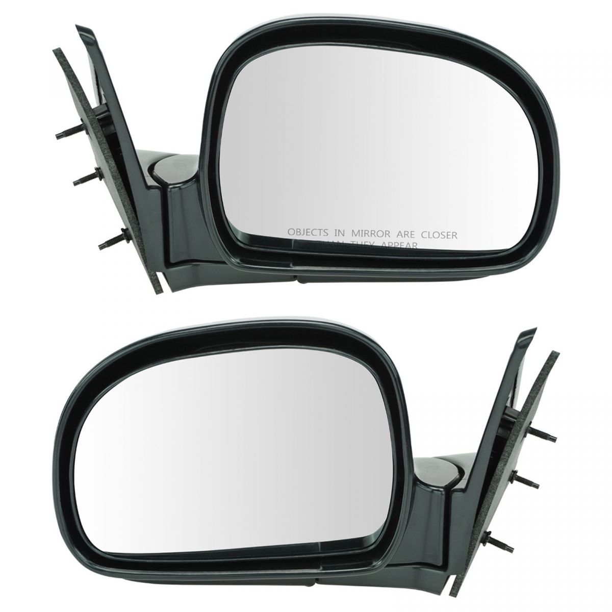 Details About Manual Side View Mirrors Left Right Pair Set For Blazer Jimmy S10 Pickup Truck