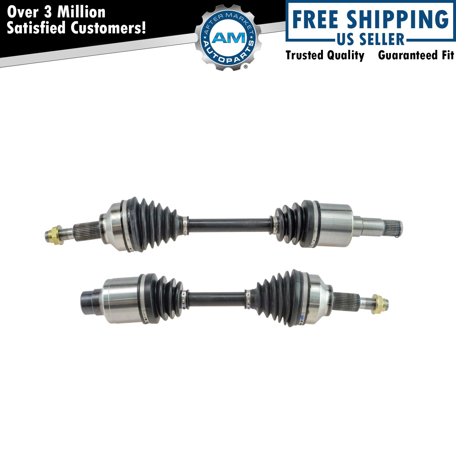 Front CV Axle Shaft Pair LH RH Sides for Chrysler Sebring 200 Dodge Avenger V6