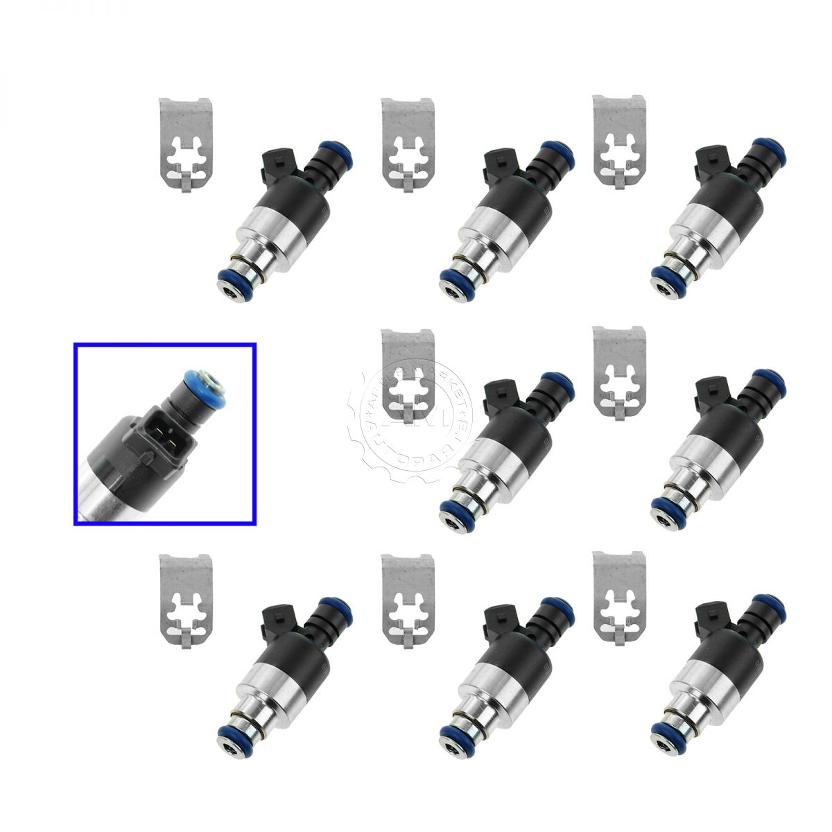 Fuel Injector Set of 8 Kit for Chevy GMC Pickup Truck 454 7.4L V8 192659178732 eBay