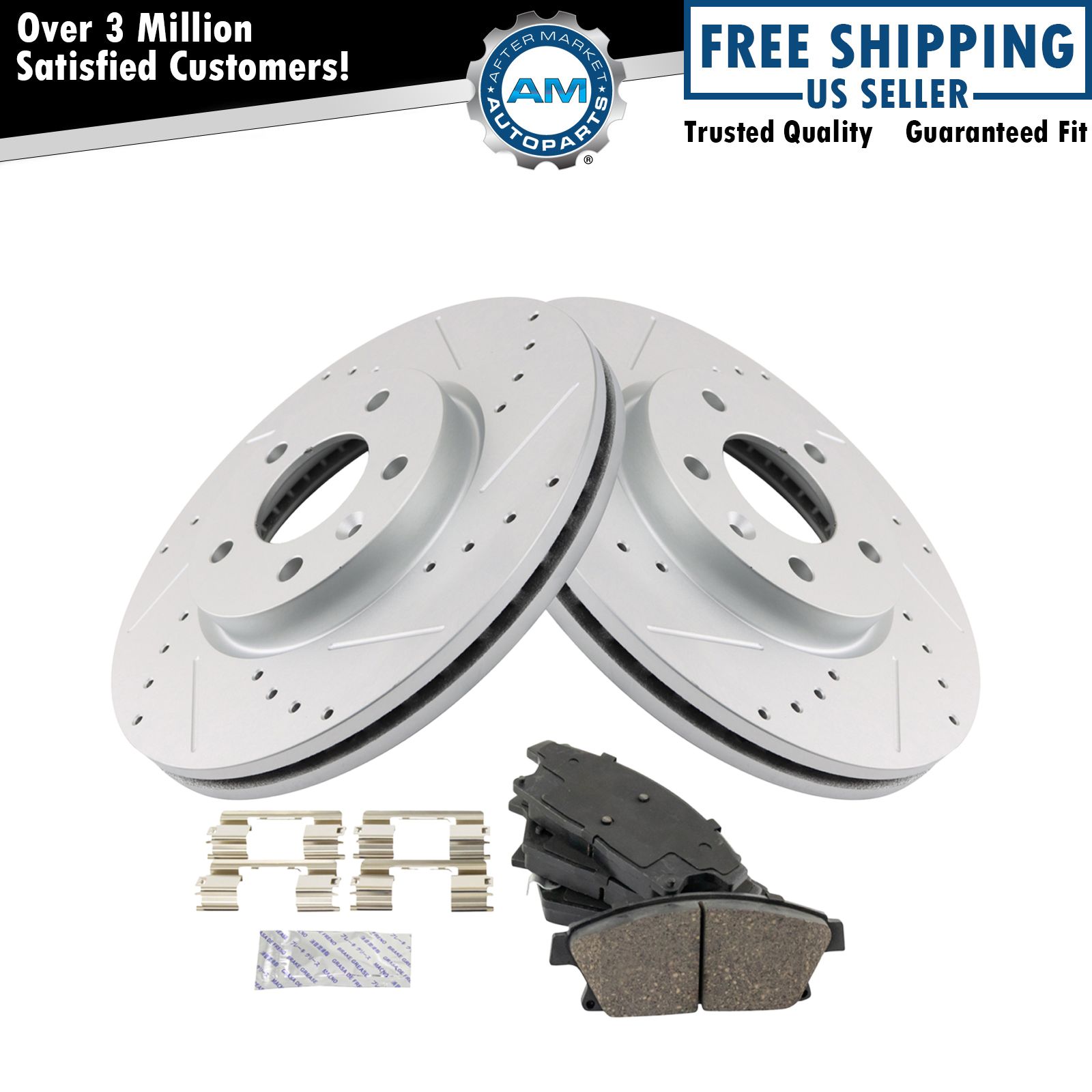 <b>Ceramic Brake Pad & Rotor Kit</b>