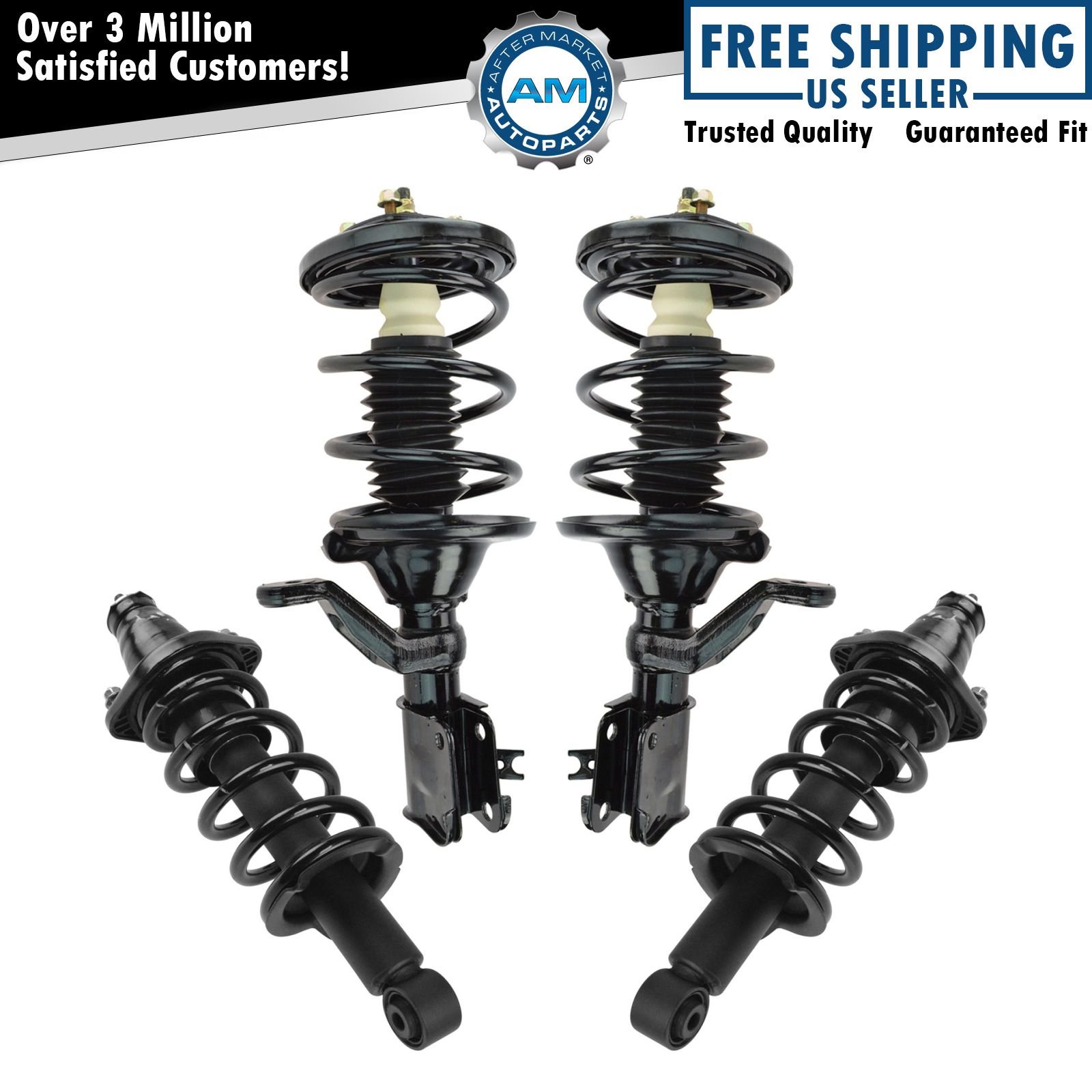 For 2001 2002 Honda Civic 2003 2004 2005 Hybrid Shocks Struts & Springs ...