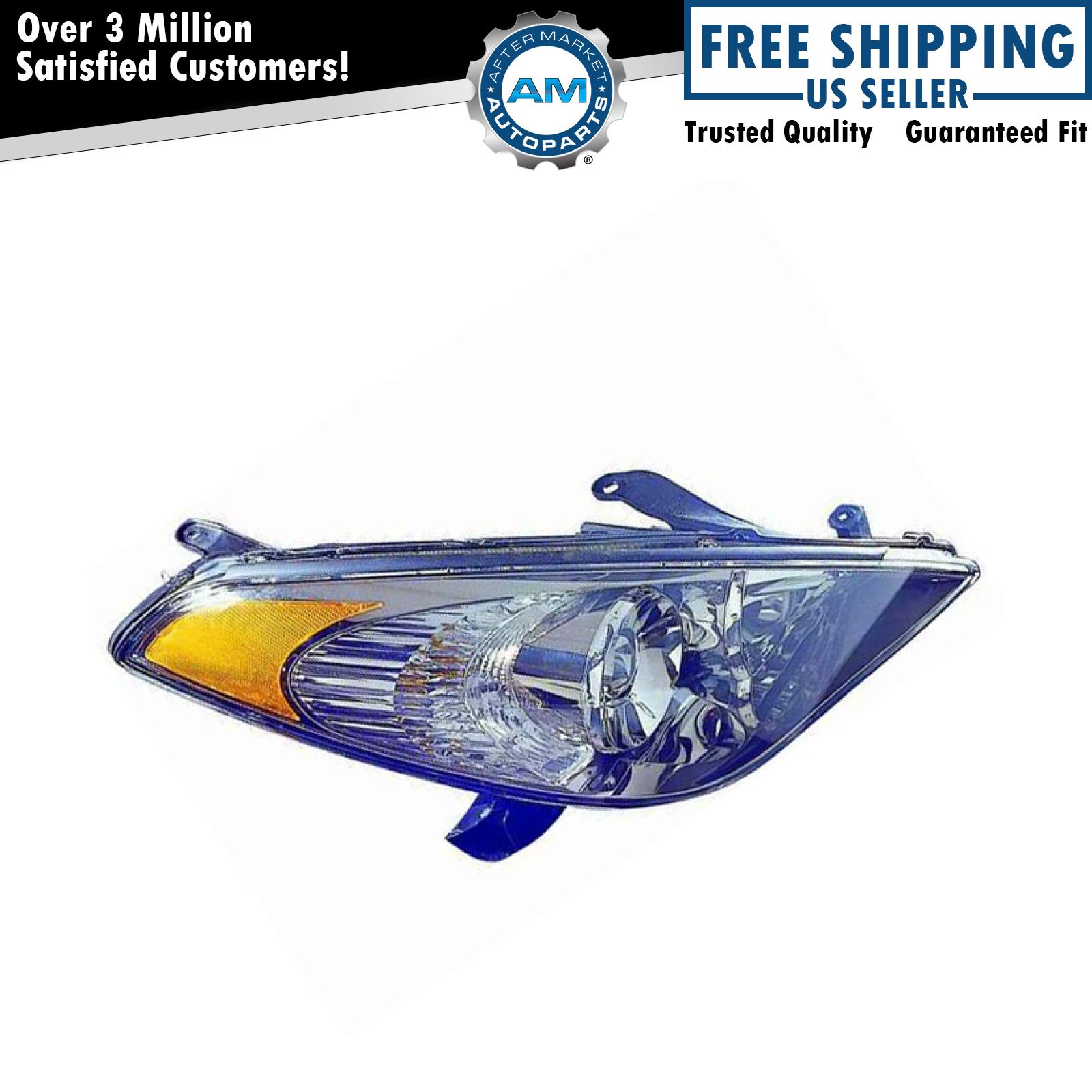Headlight Headlamp Passenger Side Right RH NEW for 04-06 Toyota Solara