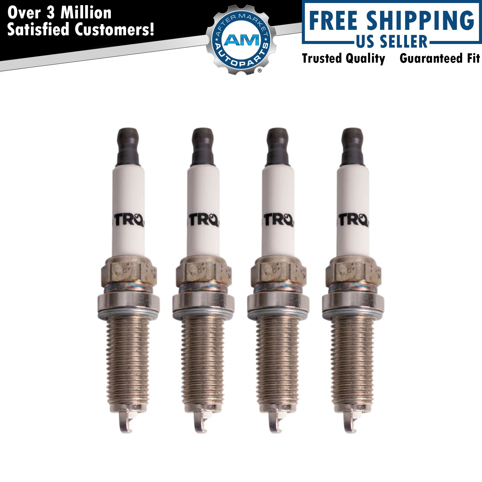 Spark Plug Set Fits Chevrolet Lexus Nissan Pontiac Scion Subaru Suzuki Toyota