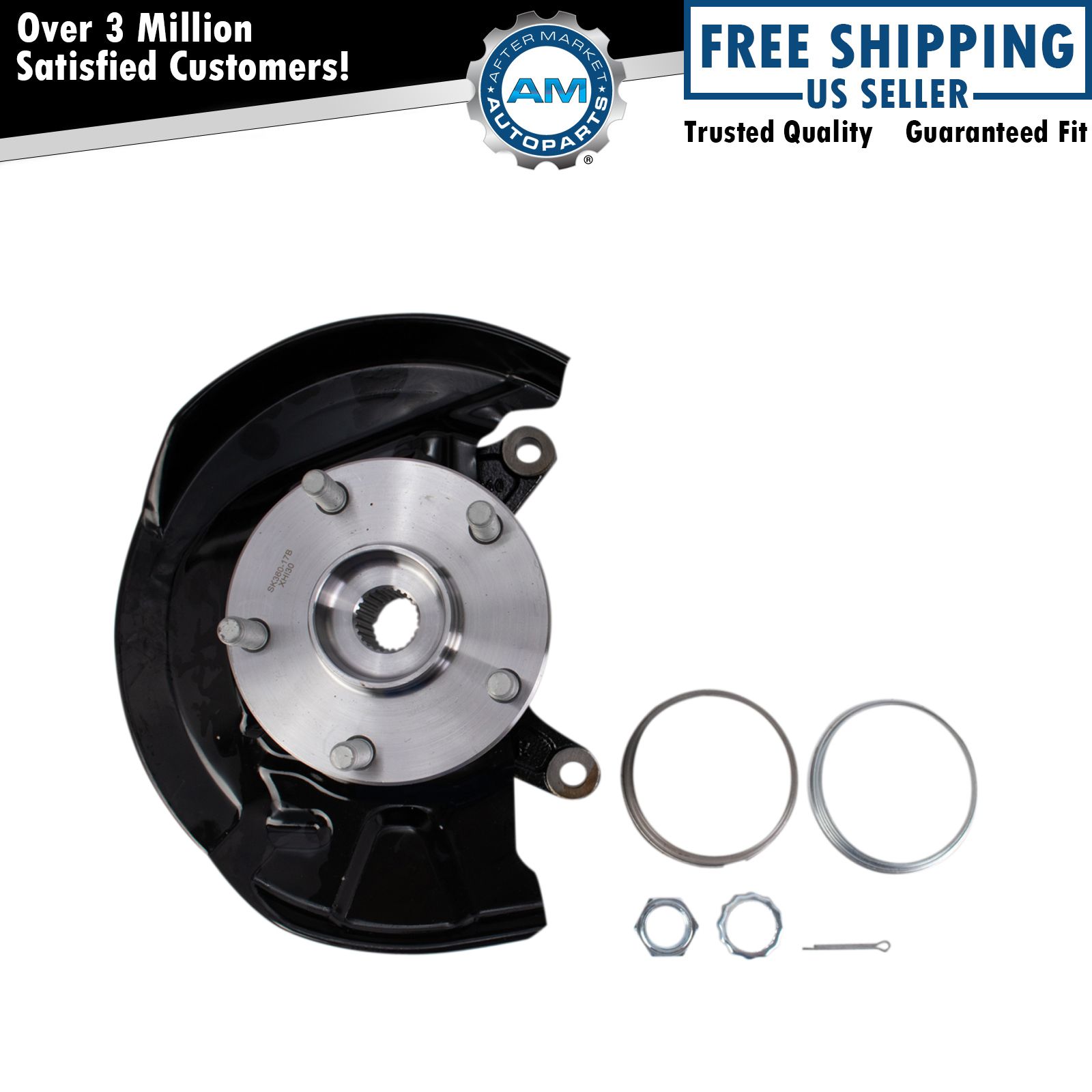 Complete Wheel Hub Bearing & Steering Knuckle Assembly RH for Toyota Camry