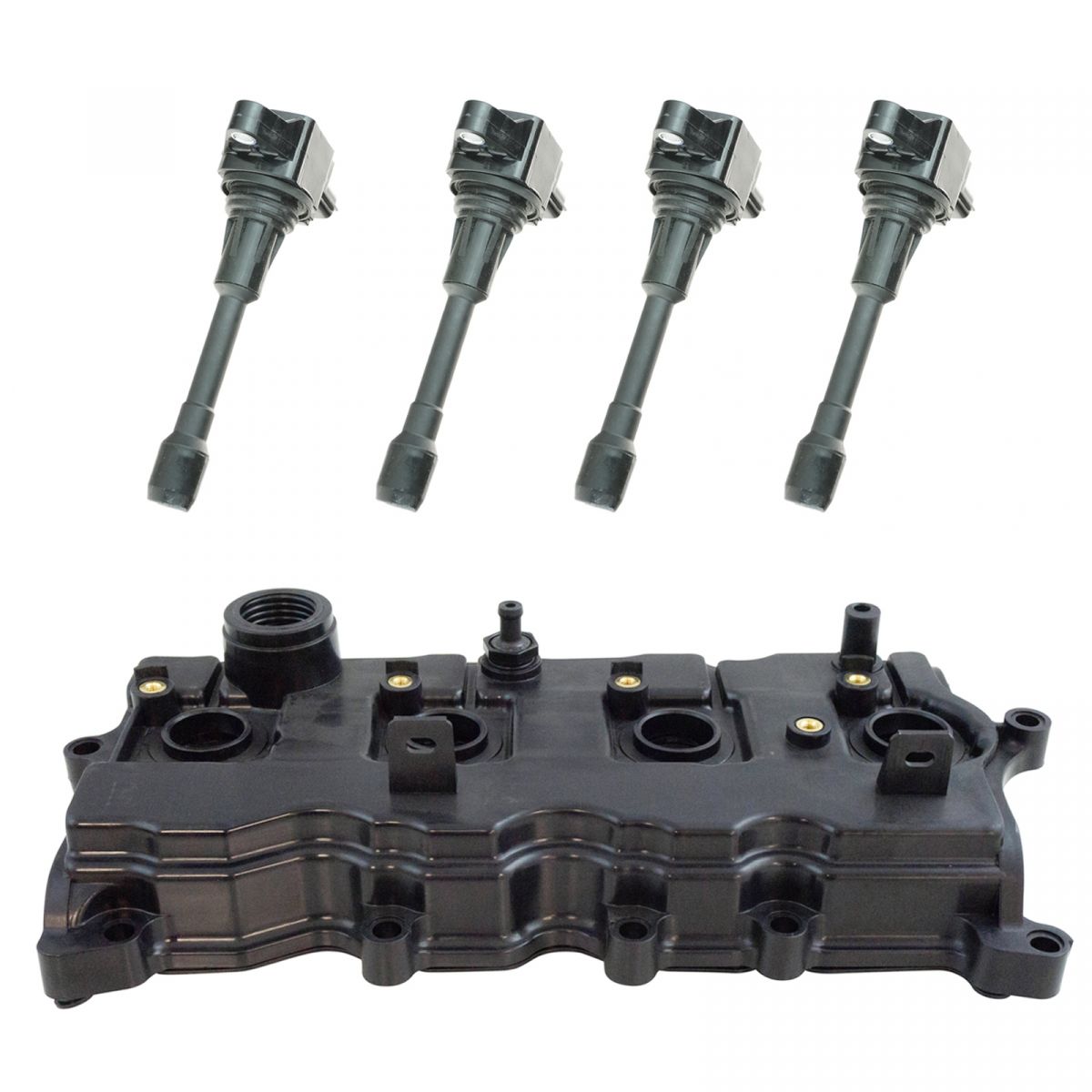 Engine Valve Cover Gaskets & Ignition Coil Kit Set for Nissan Altima