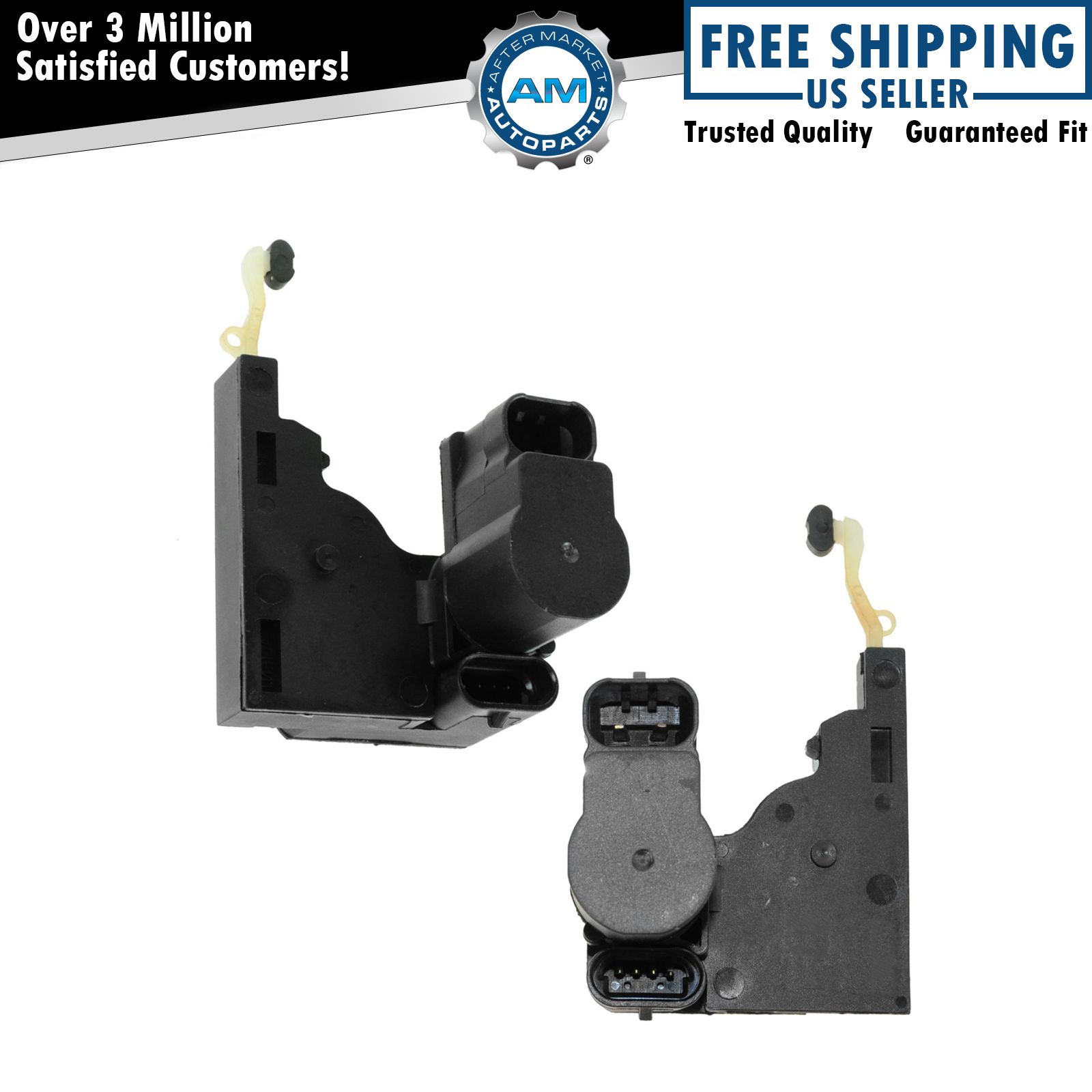 2pc Power Door Lock Actuator Set LH RH Sides for Chevy GMC Pontiac Oldsmobile