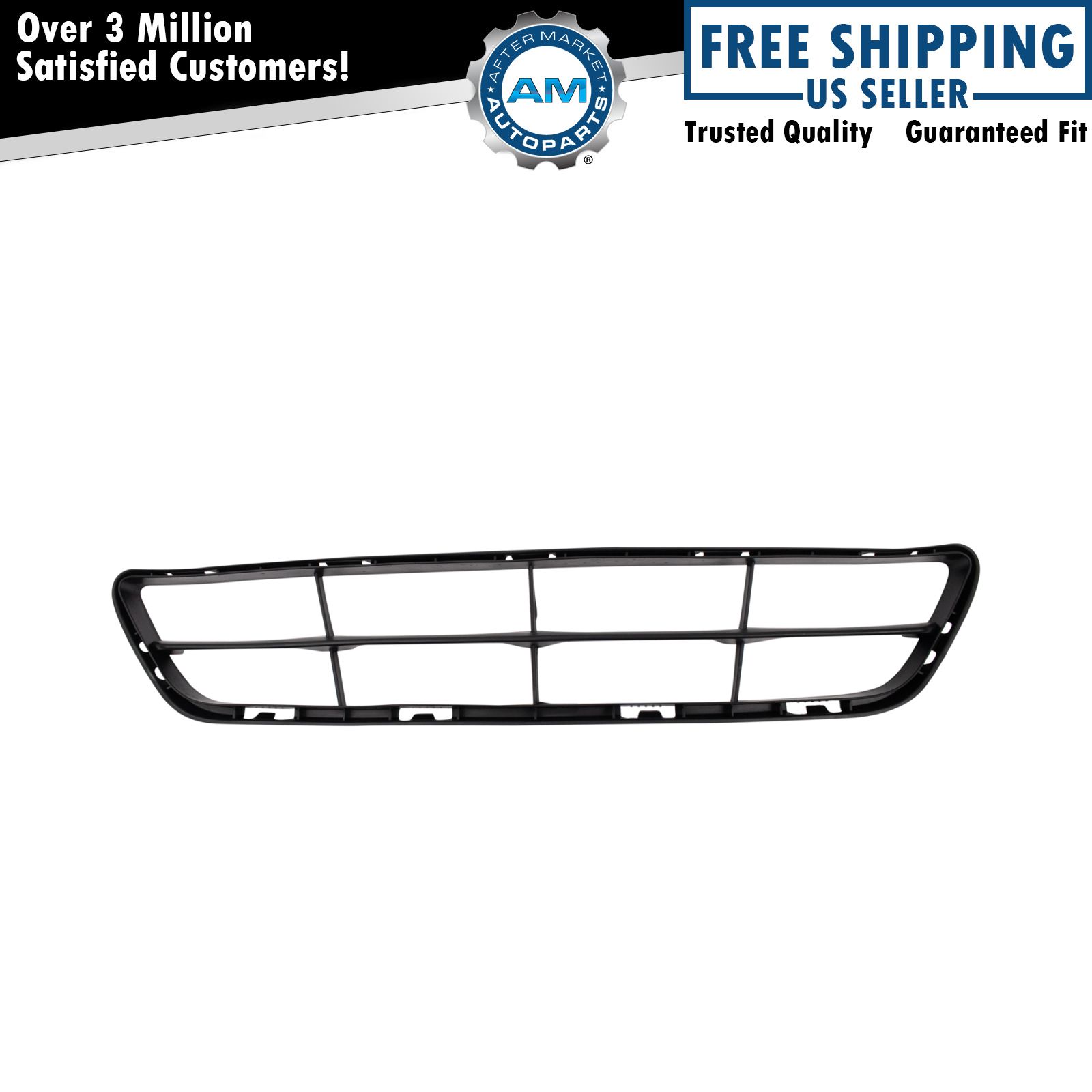 Front Lower Grille Black For 2016-2018 Nissan Altima NI1036106