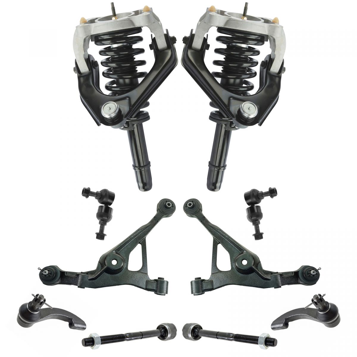 Steering Suspension Kit Front LH RH Set of 10 for Stratus Sebring