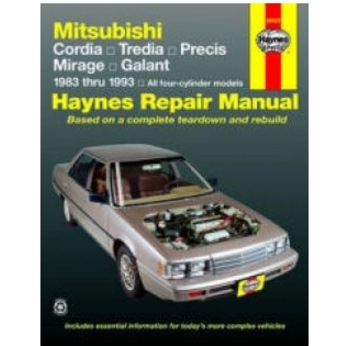 Haynes Repair Manual for Mirage Precis Tredia Cordia Galant