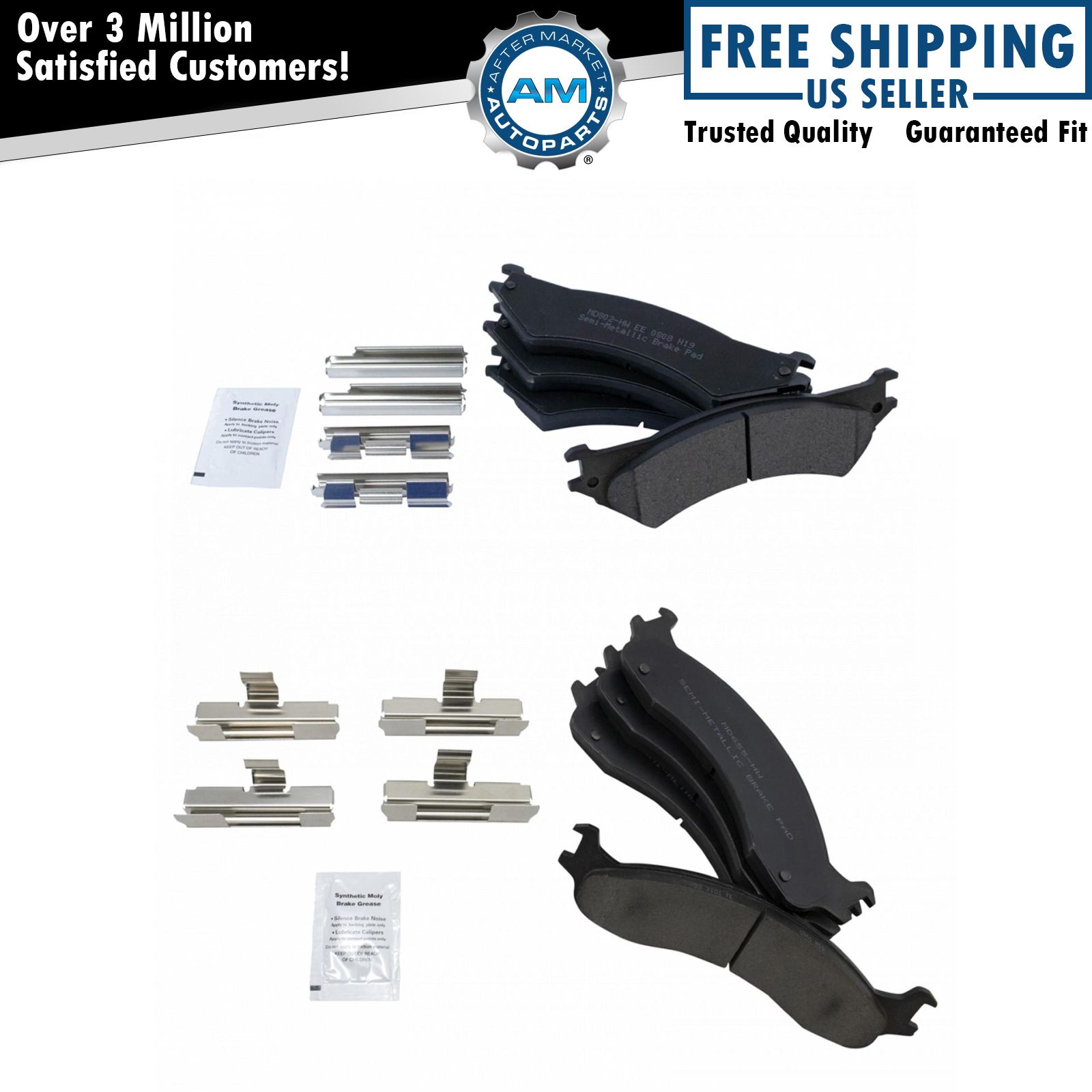 <b>Semi-Metallic Brake Pads</b>