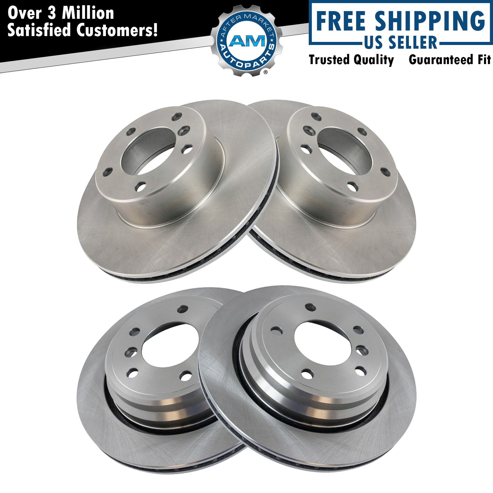 <b>4 Piece Brake Rotor Set</b>