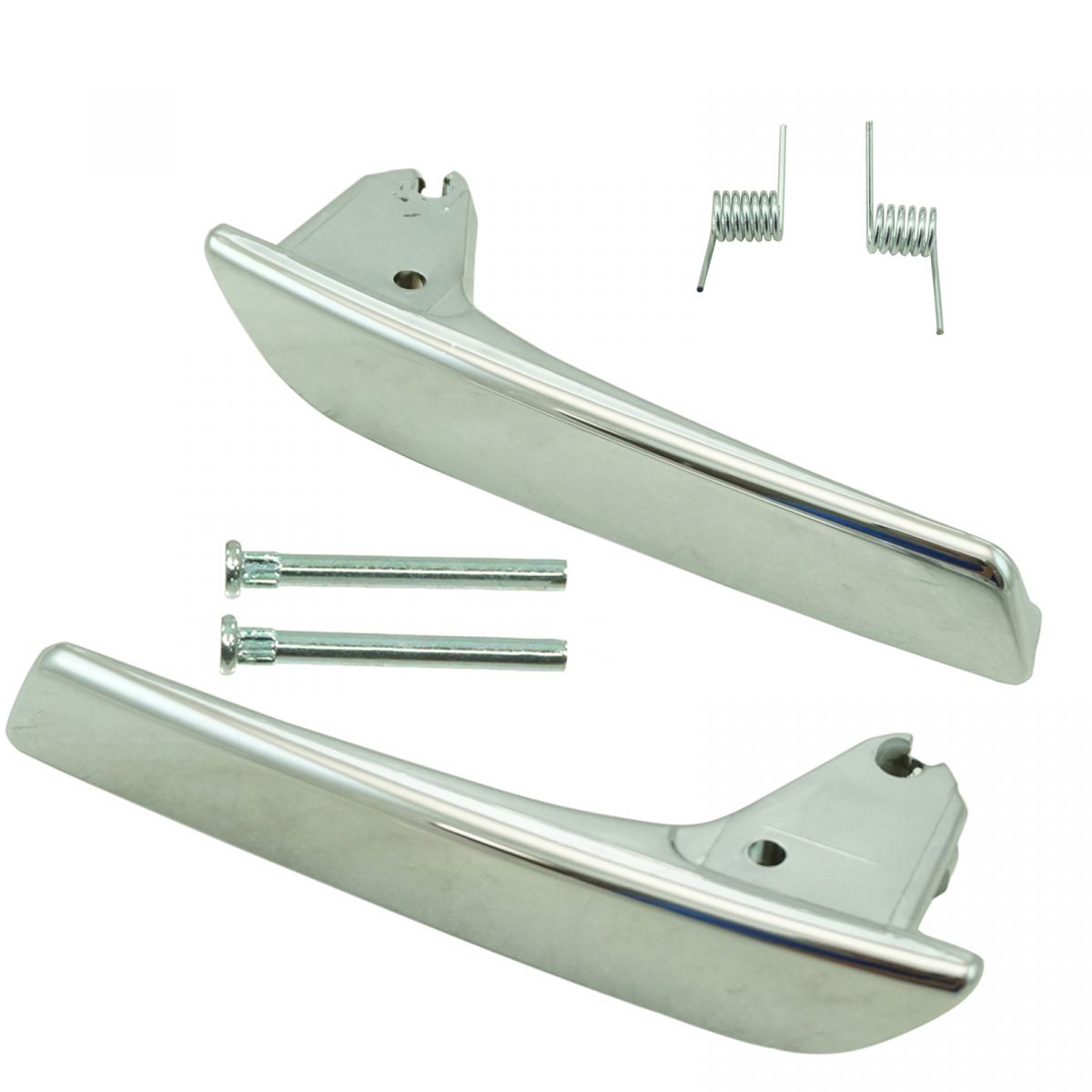 Details About Door Pull Handle Left Right Pair Chrome Front Or Rear Interior For Chevy Gmc