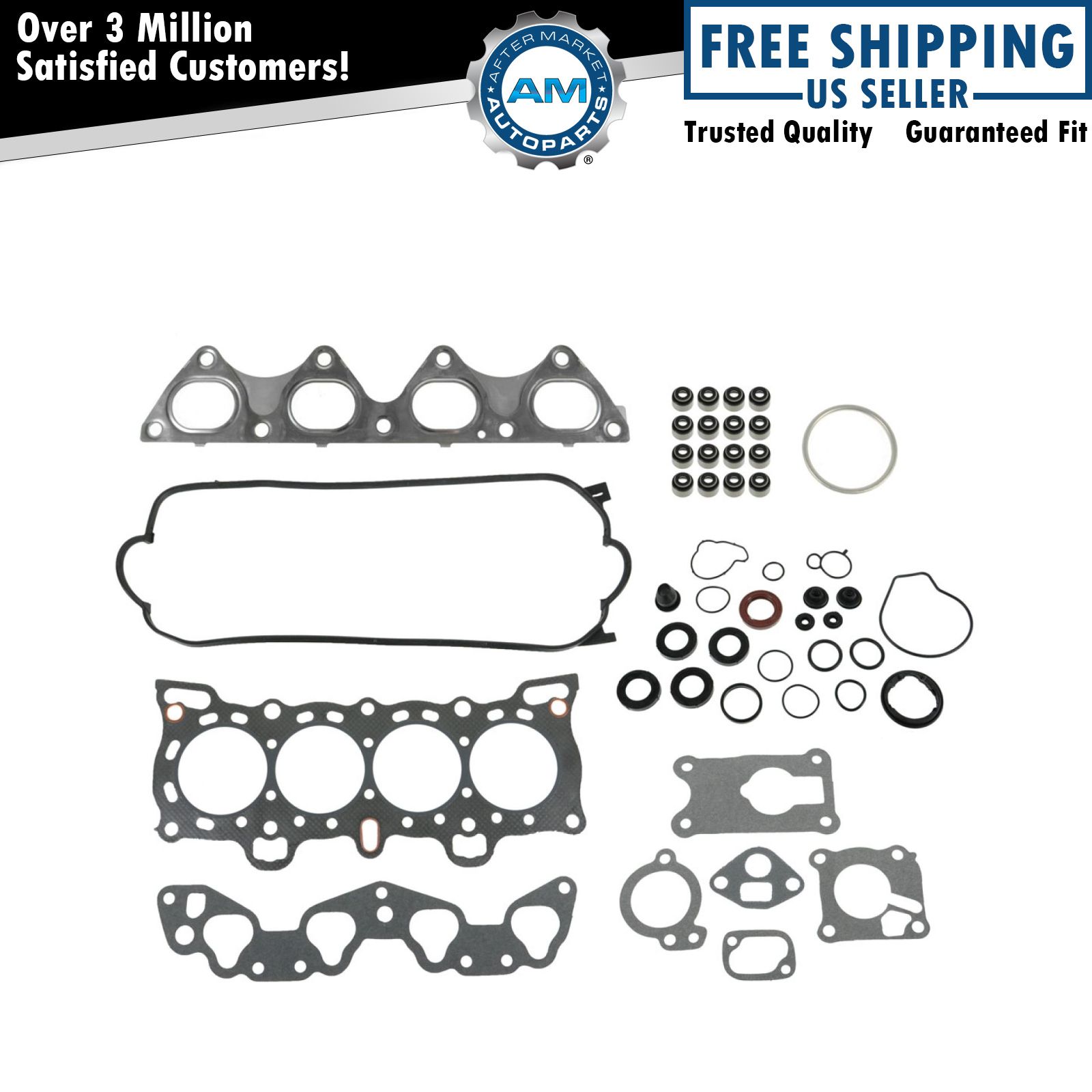 Engine Head Gasket Kit Set NEW for Honda Civic CRX Del Sol 1.5L 1.6L